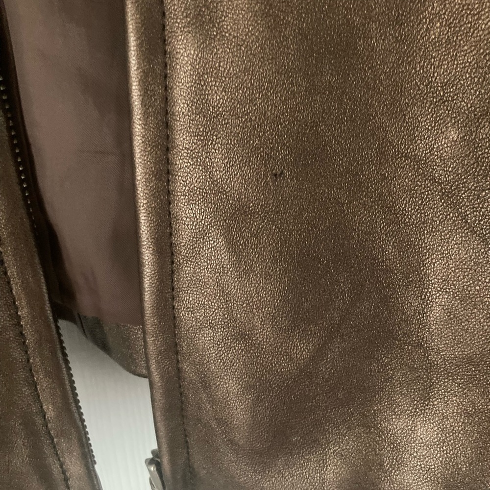 ALFANI Lamb Leather Jacket - Picture 6 of 6